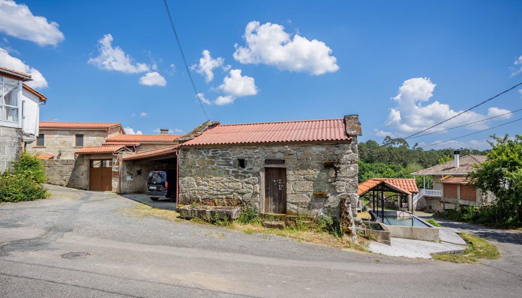 Alojamiento Pazos Hotel Cea Exterior foto